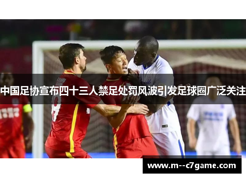 中国足协宣布四十三人禁足处罚风波引发足球圈广泛关注